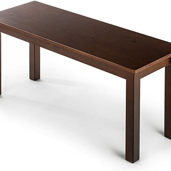 Zinus Juliet Espresso Wood Dining Table - Picture 5 of 5